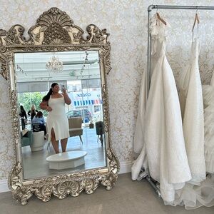 Abercrombie & Fitch White Bridal Dress